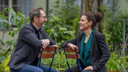 Andreas Panzer und Muriel Stillhard sind sich einig.