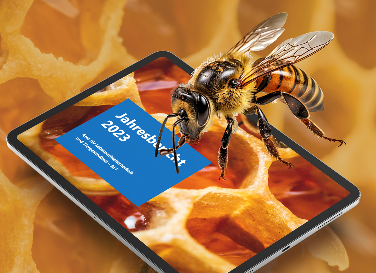 Amt für Lebensmittelsicherheit und Tiergesundheit. Jahresbericht 2023.