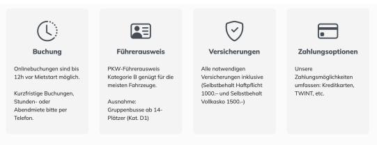 Benefits bei der Onlinebuchung
