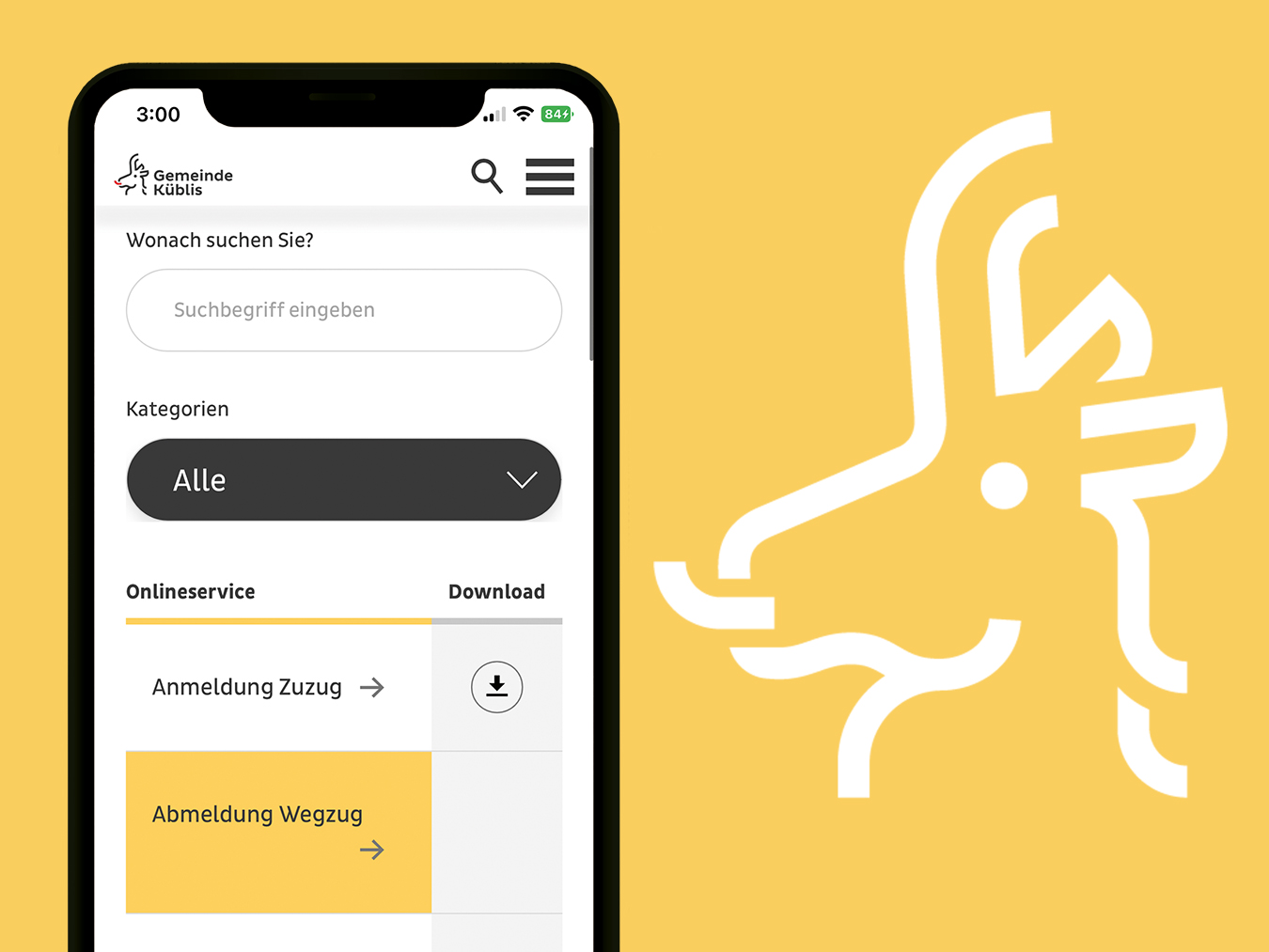 Gemeinde Küblis. Website und Rebranding.