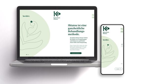 Website karinkoch-shiatsu.ch